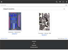Tablet Screenshot of originalgrafik-shop.de